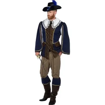 Karnevalový kostým Wilbers - Kostým mušketýr pro muže - L-XL