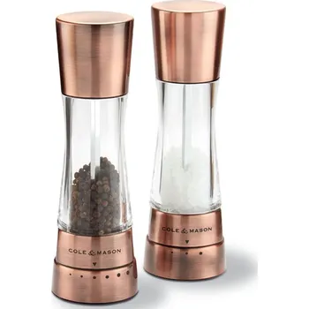 Stolování Set mlýnků na pepř/sůl Cole & Mason Derwent 190 mm měď