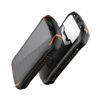 Powerbanka Wodasport - I-268WF - Fast charge solární powerbanka Wodasport® SolarDozer I-268WF, 25000 mAh