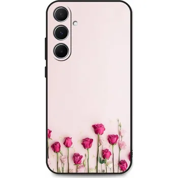 Pouzdro na mobilní telefon Kryt Samsung A55 Roses (obal neboli pouzdro na Samsung A55)