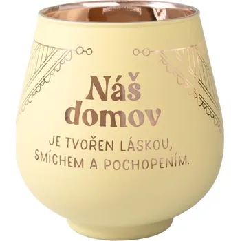 Svícen Albi Zrcadlový svícen - Náš domov