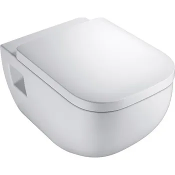 Klozet Klozet závěsný pro splachování 4,5-6l, hloubka 54cm, bez splachovacího kruhu, bílý, DERBY VIGOUR