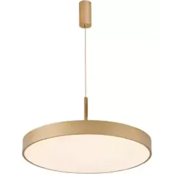 Moderní LED lustr Marcello CCT 60 Cct zlatá s dálkovým ovládáním