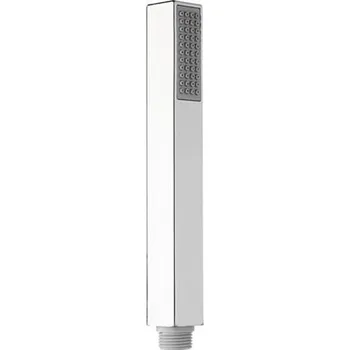 Sprchová hlavice Sprcha ruční, minimalistický hranatý design, 25x25x204 mm, chrom, STILO