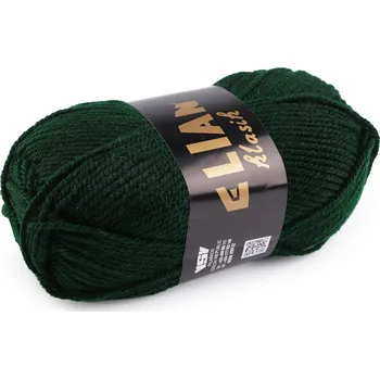Příze Elian KLASIK příze 50 gramů na pletení - 44 (204) zelená tmavá