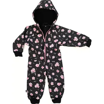 Kojenecká kombinéza PINKIE softshellová kombinéza Rose vel. 98-104 cm