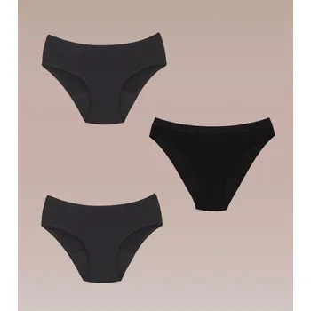 Menstruační kalhotky SNUGGS Balíček Základní - 3 ks - Menstruační kalhotky s výdrží až 12 hodin