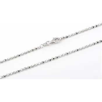 Náhrdelník Stříbrný náhrdelník 63738F 45 cm