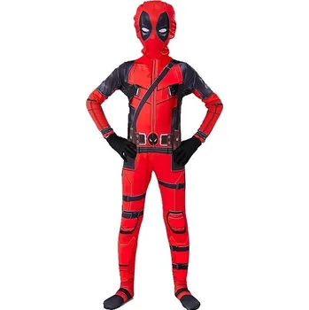 Karnevalový kostým FunCo Dětský kostým Deadpool s maskou, L