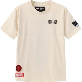 Chlapecké tričko Everlast Spiderman Sports T-Shirt Juniors Cream 7-8 let