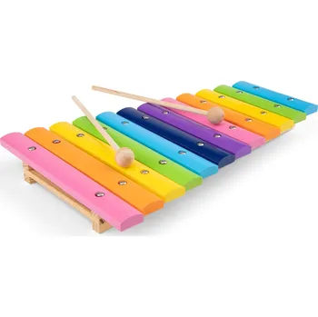 Hudební nástroj pro děti Woet by New Classic Toys New Classic Toys Barevný xylofón 10236