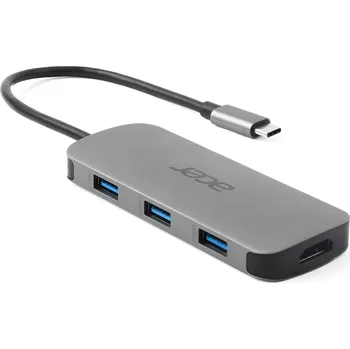 Stolní počítač Acer 7in1 USB-C dongle (HDMI, USB,USBC,SD,MicroSD)