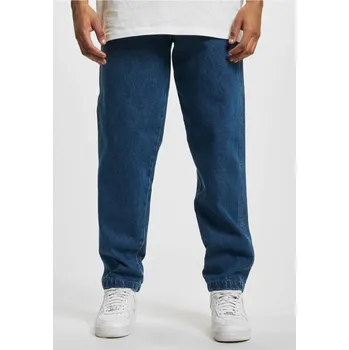 Pánské oblečení DEF Tapered Loose Fit Denim - midblue washed 34