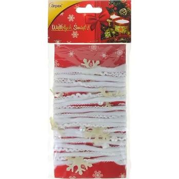 Balónek Ozdobný provázek, girlanda z hvězd a perliček, 300 cm AR-BN4391 Nové zboží