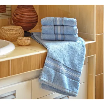 Mikrofroté osuška DITA, modrá, 70x140cm