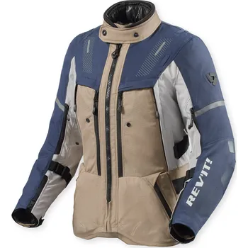 Moto bunda REVIT bunda SAND 5 H2O dámská sand/blue - 36
