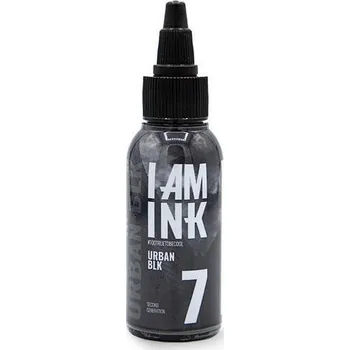 Tetovací barva I AM INK I AM INK- Second Generation 7 - Urban Black - 200ml 2/2025