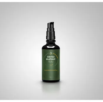 Pleťový krém ČISTÍCÍ PLEŤOVÝ OLEJ - S PRYSKYŘICÍ MODŘÍNU, 50ML