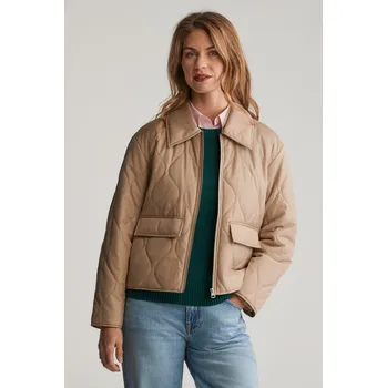 BUNDA GANT QUILTED COLLARED JACKET DARK KHAKI