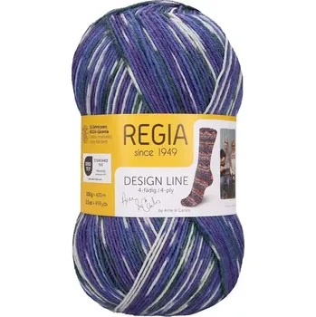 Příze Regia 4-Ply Design line 3892 Oksfjord (Ponožková příze Regia Design line color)