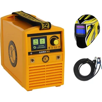 Svářečka Omicron GAMA 1500NX + kabely 25/3m + kukla, záruka 3+2 roky