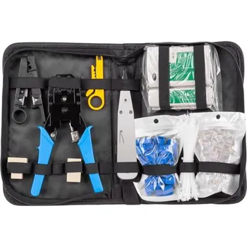 Sada nářadí Sada síťových nástrojů EUROKOMP E5949 9ks