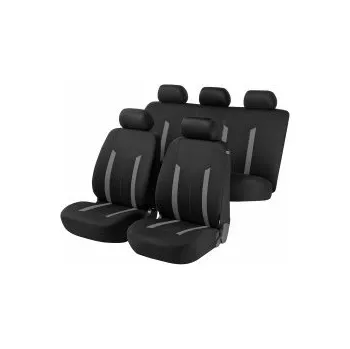 Potah sedadla WALSER Potahy sedadel na celé vozidlo Hastings šedé/černé