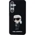 Pouzdro na mobilní telefon Karl Lagerfeld Liquid Silicone Ikonik NFT Zadní Kryt pro Samsung Galaxy S24+ Black