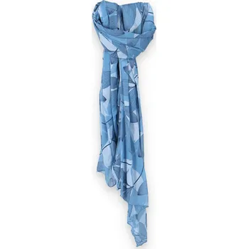 Šátek Šátek potisk Italie(180530) U21 barva: modrá džínová