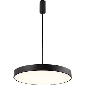 Moderní LED lustr Marcello CCT 60 Cct černá s dálkovým ovládáním