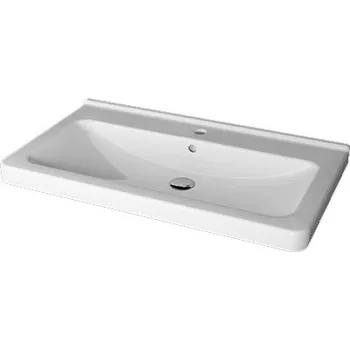 Umyvadlo Umyvadlo 55x42 cm, otvor pro baterii uprostřed, CUBITO