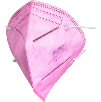 respirátor General Public Protection Barevné respirátory GPP2 FFP2 NR (CE) - 10 ks Barva: Světle růžová