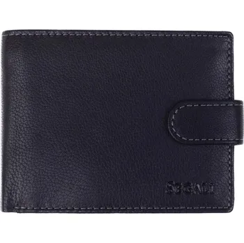 SEGALI Pánská kožená peněženka SG-27665 černá