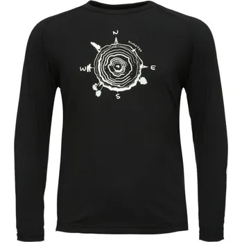 Dívčí tričko Dětské funkční triko KLIMATEX Syrus černé Velikost: 146