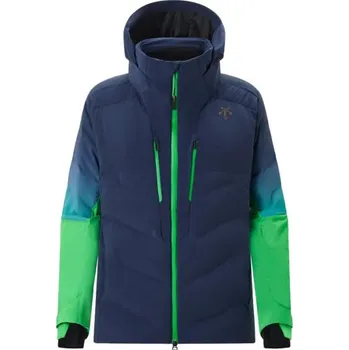 Pánská lyžařská bunda Descente DOWN SWISS - zelená XXL