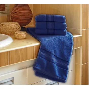 Ručník Mikrofroté ručník DITA, tmavě modrá, 50x100cm