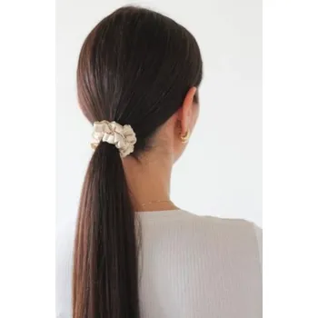 Glowly MINI Saténová Scrunchie Prosecco