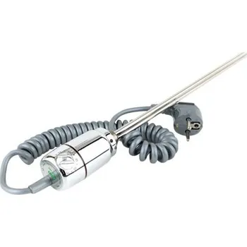 Topná tyč Tyč topná 300W chrom+termostat+odbočka T chrom