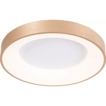 Moderní stropní svítidlo Santana 80 zlatá s dálkovým ovládáním