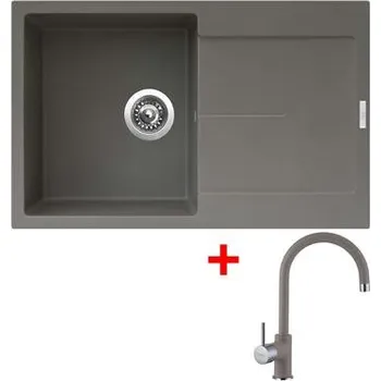 Kuchyňský dřez Sinks ULTIMA 790 Truffle + Vitalia GR