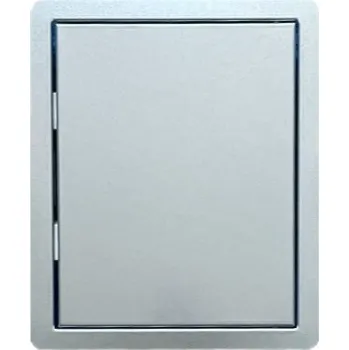 Revizní dvířka M&D Revizní dvířka 15x30 cm POZINK (na tlačný magnet)-KULATÉ ROHY