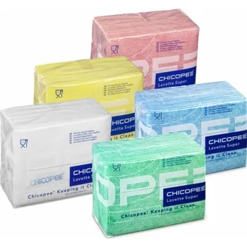 Utěrka Chicopee Lavette Super pratelná utěrka Barva: Bílá, Balení ks: 25 Ks