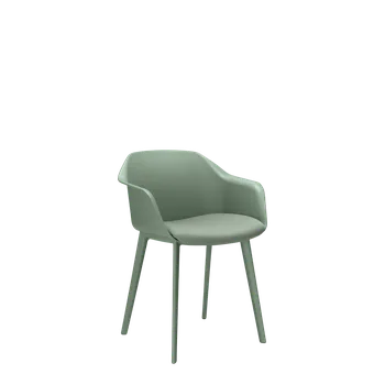 Jednací židle Křesílko Riva RI-01-PP (4-nohá plastová kostra v barvě korpusu)