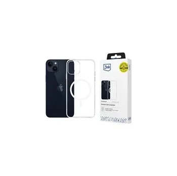 Pouzdro na mobilní telefon 3mk ochranný kryt Clear MagCase pro Apple iPhone 15 Pro