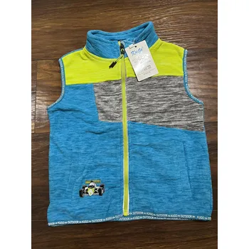 Dívčí vesta Vesta KUGO flisova vel. 98, 116, 122, 128