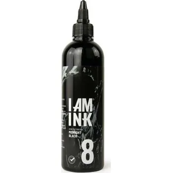 Tetovací barva I AM INK I AM INK- Second Generation 8 -Midnight Black - 200ml 1/2026