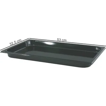 Gastronádoba smaltovaná GN 1/1 - hloubka 4 cm (Smaltovaná gastronádoba)