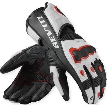 Rukavice REVIT rukavice QUANTUM 3 white/neon red - M