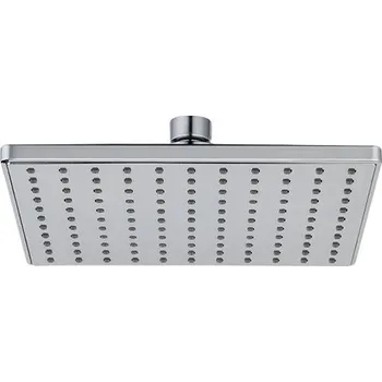 Sprchová hlavice Sprcha pevná, ostrý čtverec 20x20cm, chrom