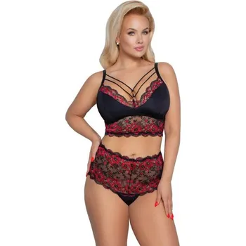 Dámské erotické prádlo Plus size komplet Blossom Beauty, XXL